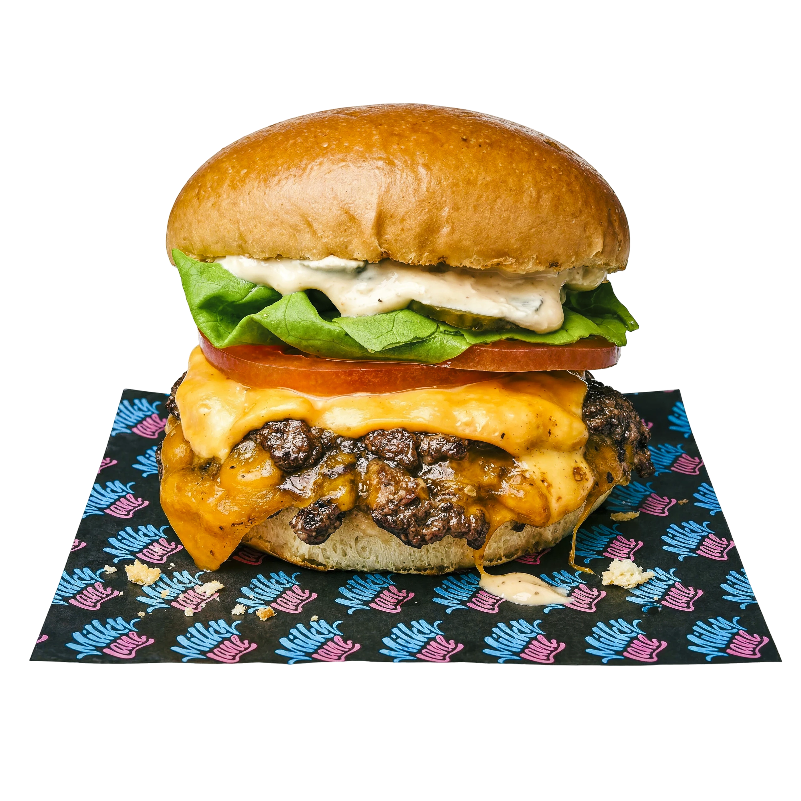 The Milky Lane burger