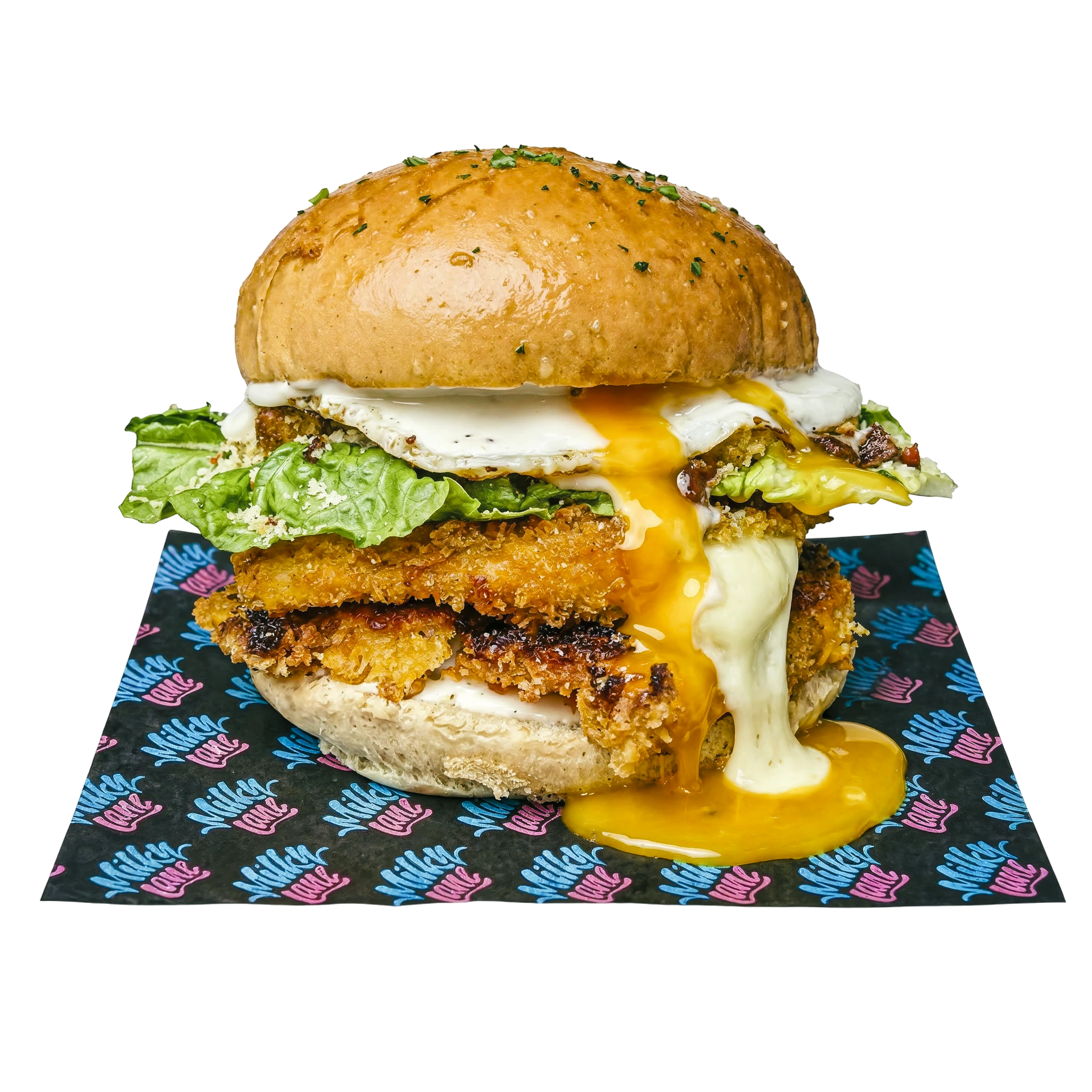 Central Cee-Sar burger