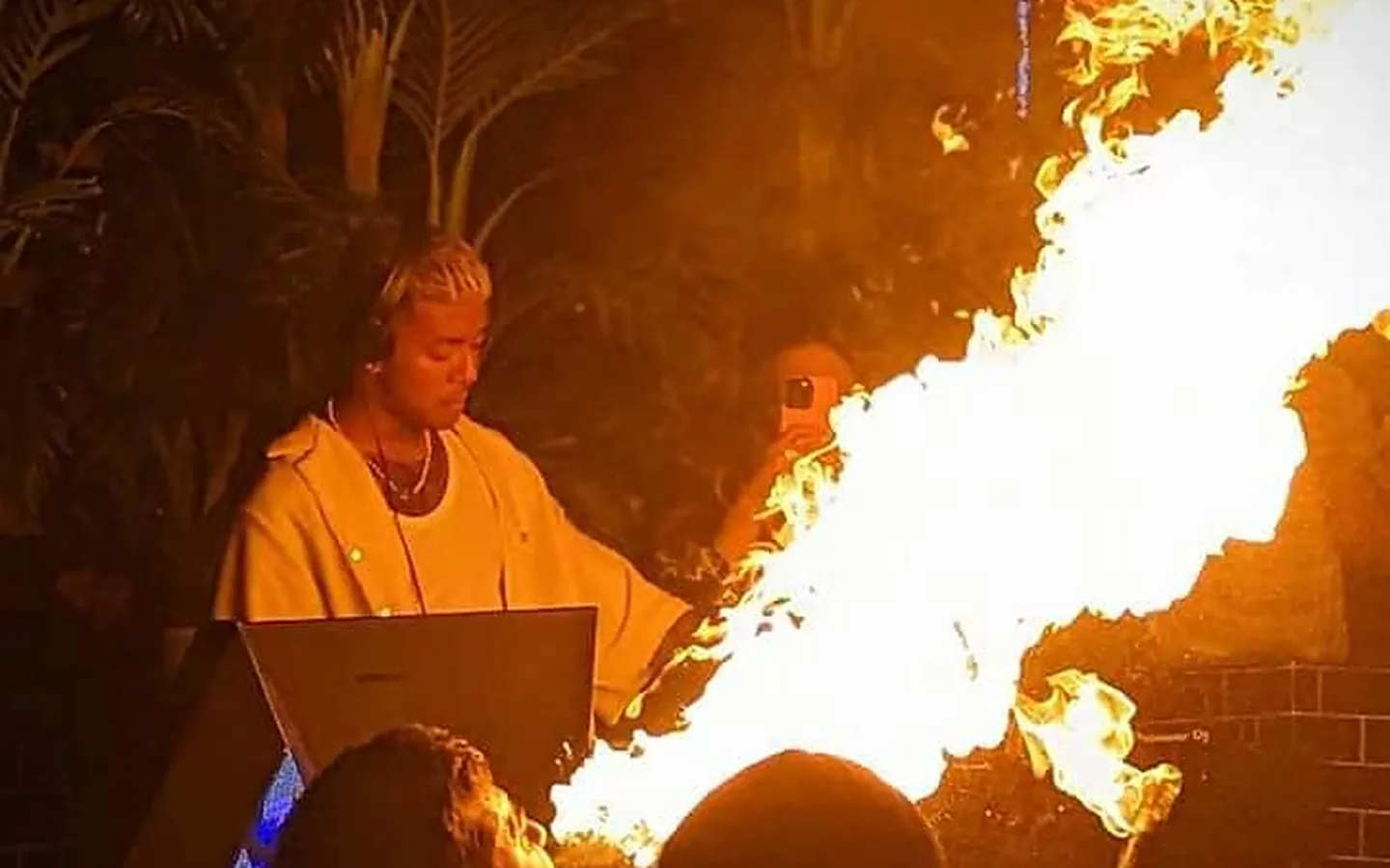 A DJ set at Milky Lane