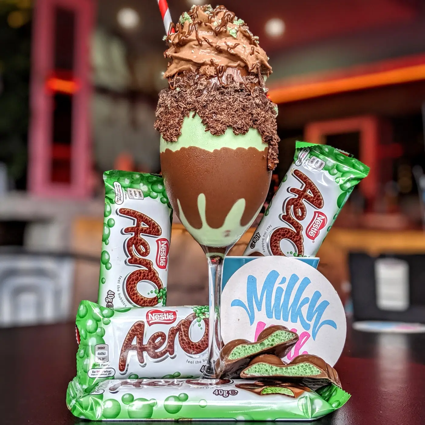 Milky Lane shakes & loaded thickshakes lineup