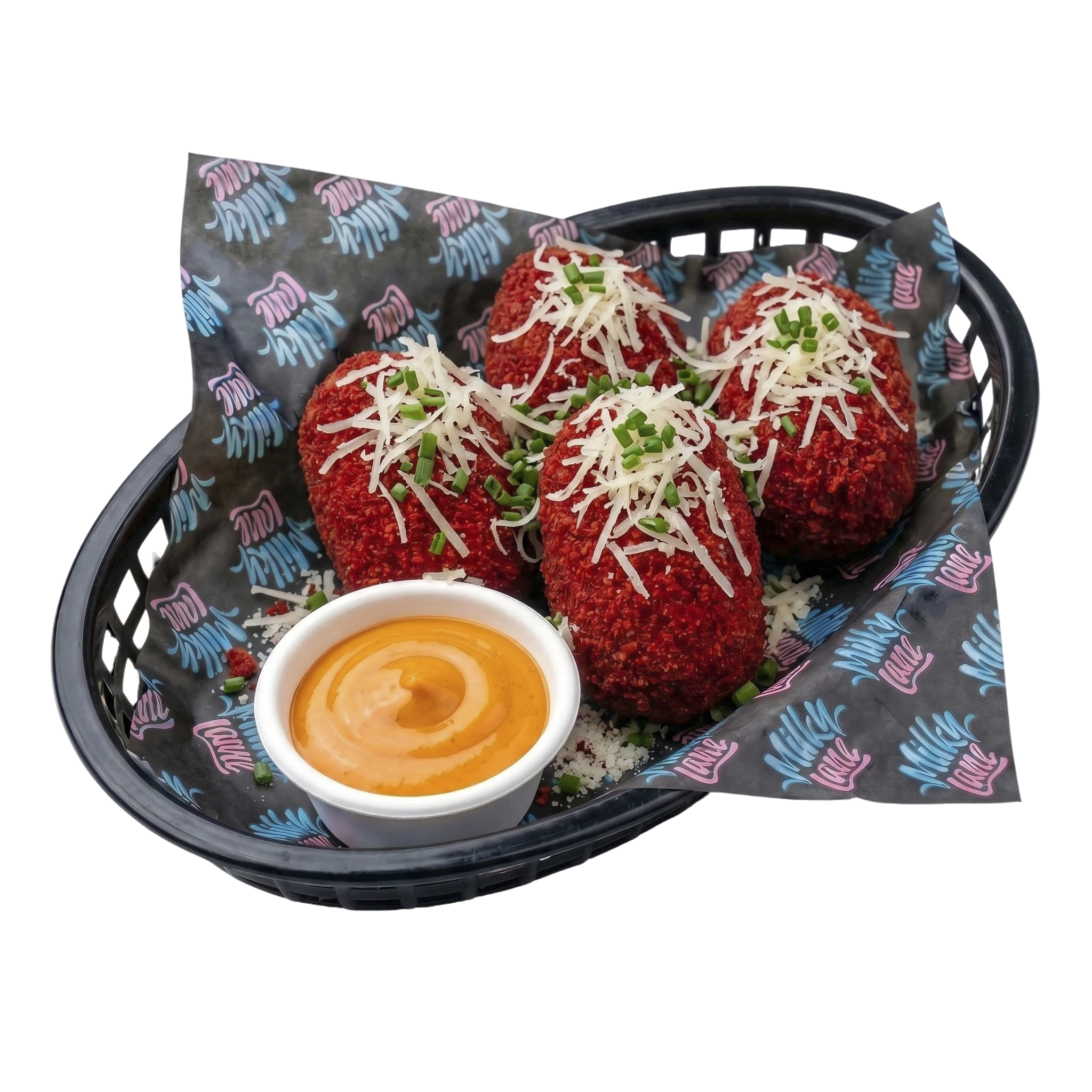 Flamin Hot Mac & Cheese Croquettes