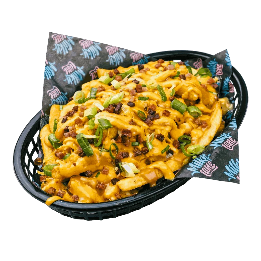 Loaded fries · Milky Lane